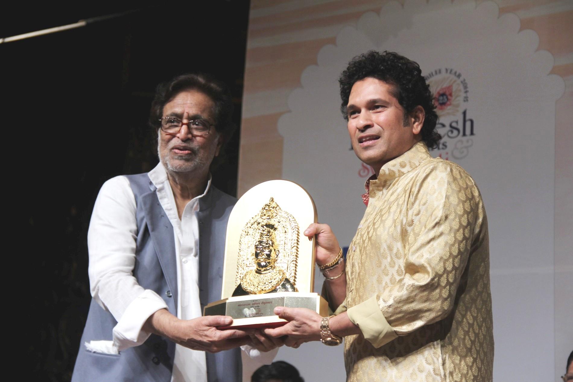 Sachin Tendulkar at 85th Birthday Celebrations of Lata Mangeshkar