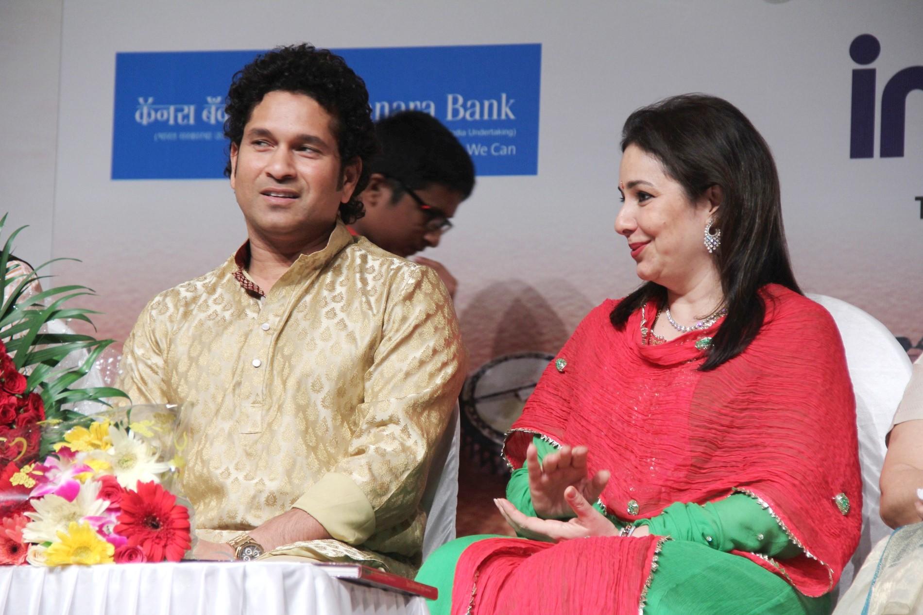 Sachin Tendulkar at 85th Birthday Celebrations of Lata Mangeshkar