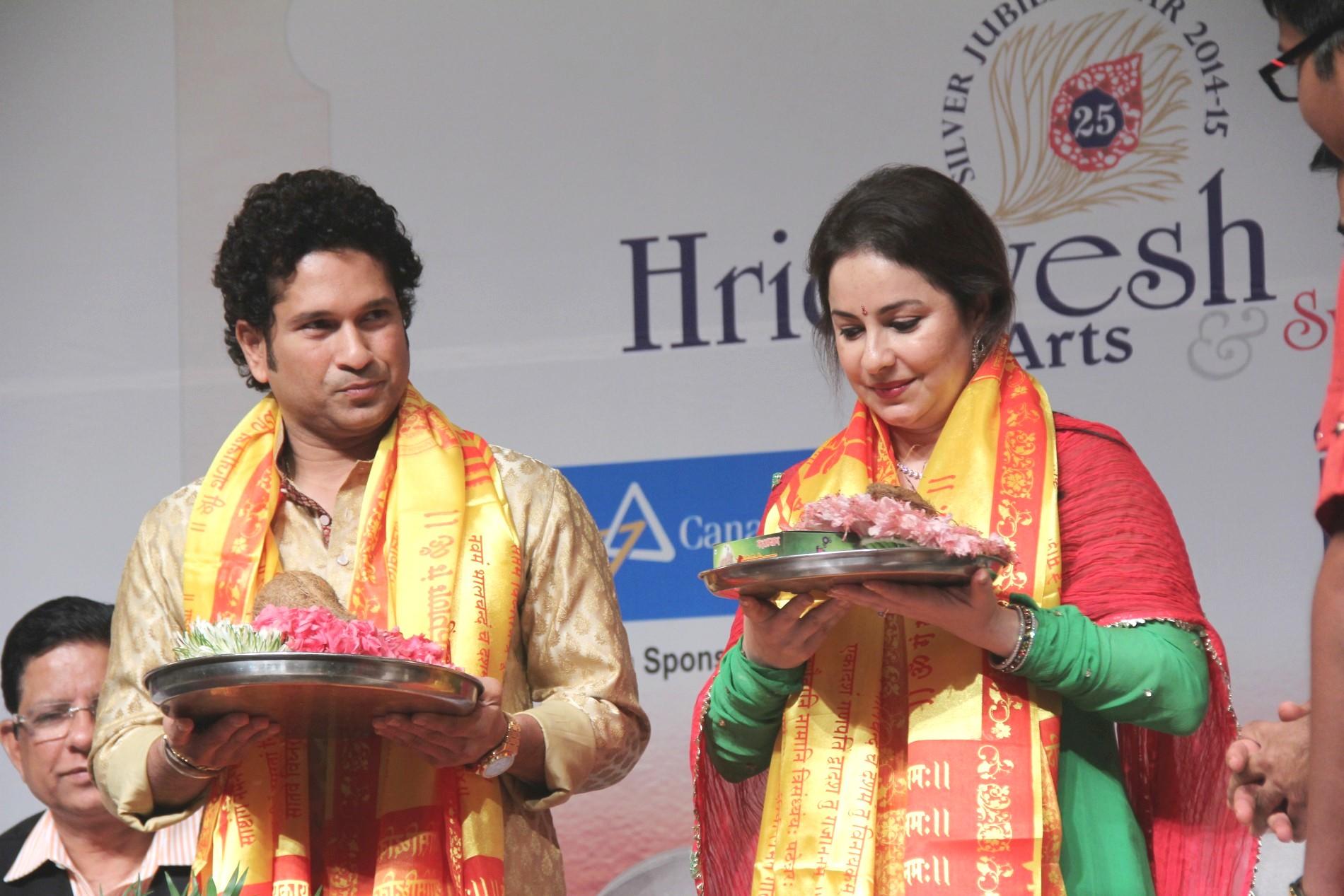 Sachin Tendulkar at 85th Birthday Celebrations of Lata Mangeshkar