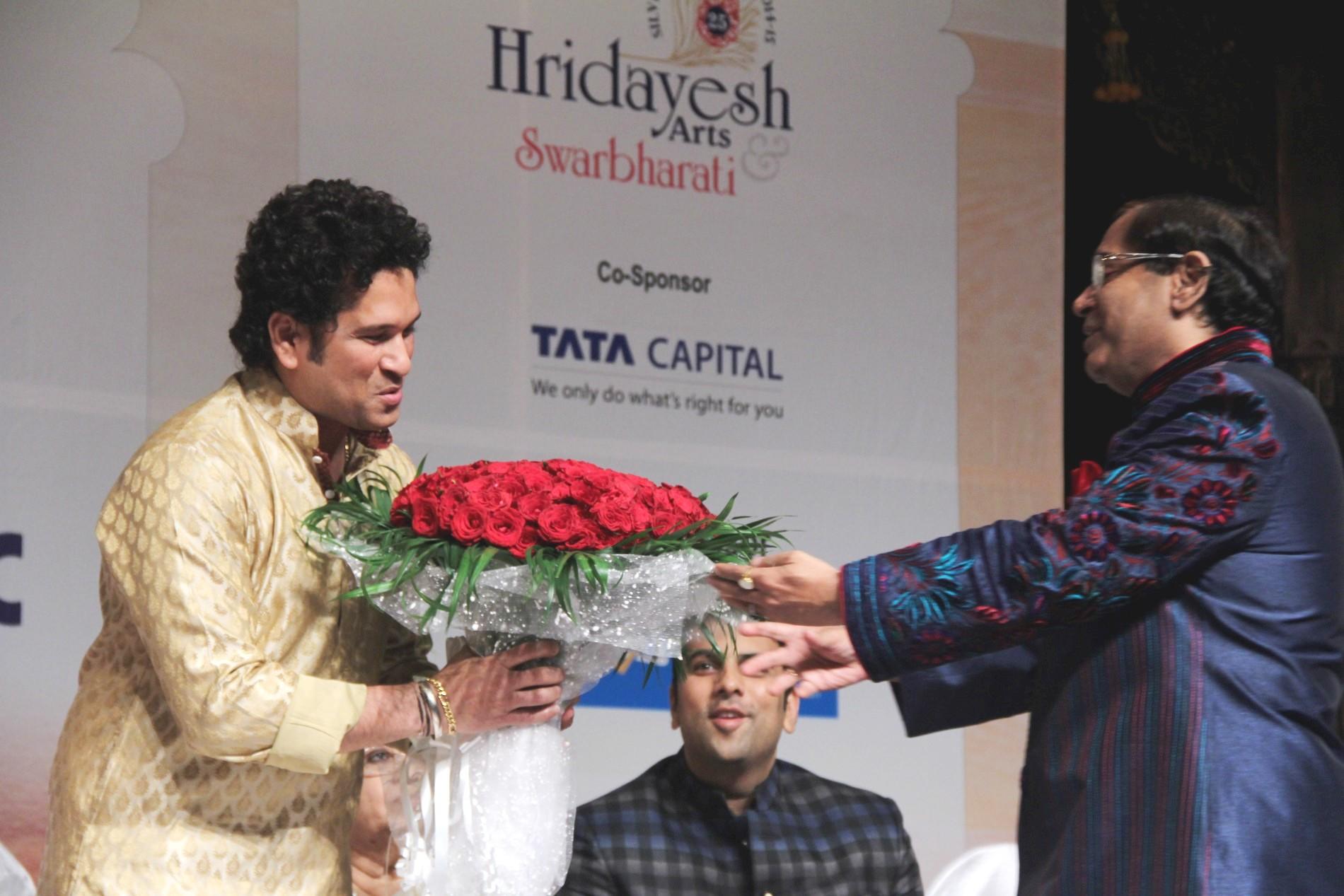 Sachin Tendulkar at 85th Birthday Celebrations of Lata Mangeshkar