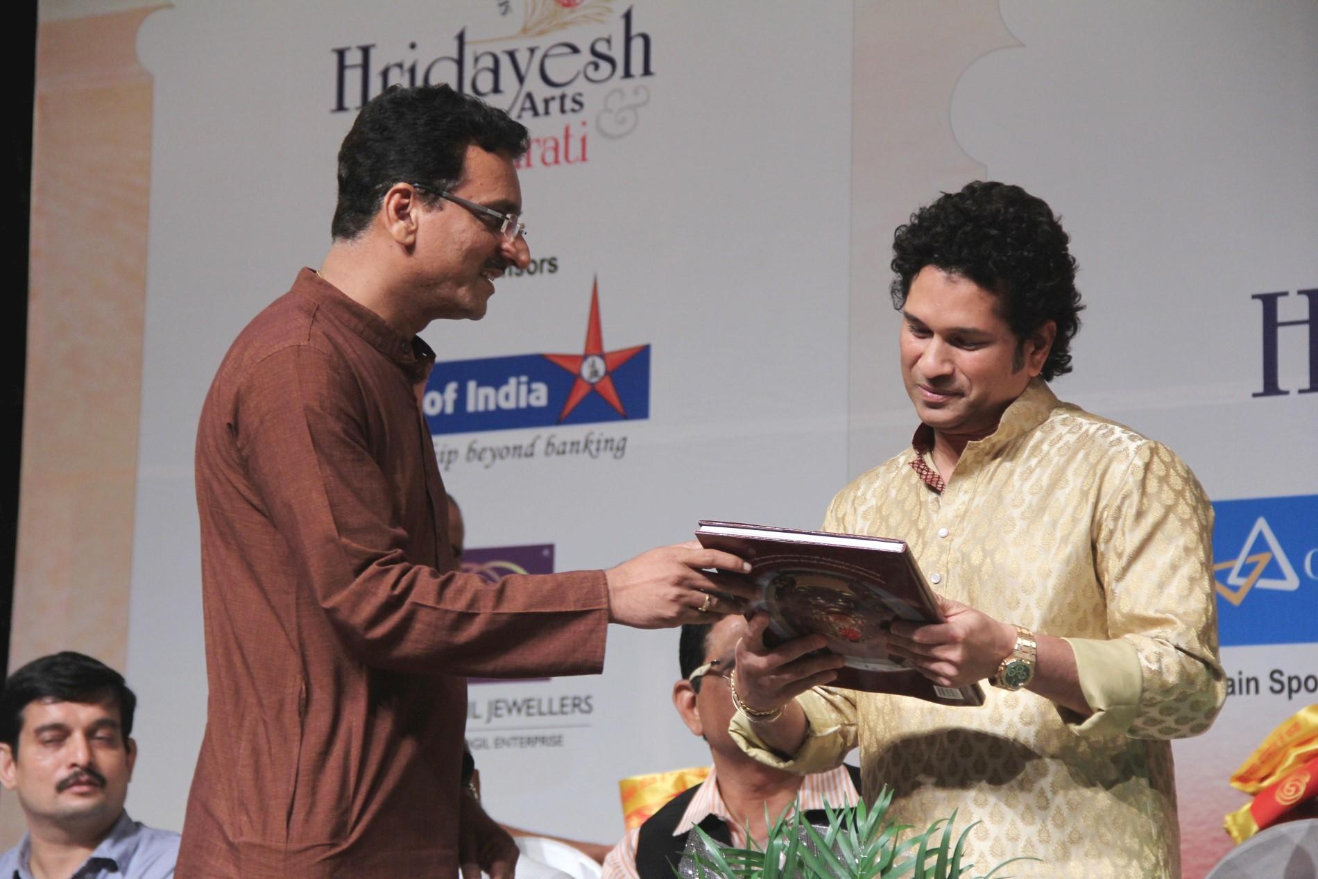 Sachin Tendulkar at 85th Birthday Celebrations of Lata Mangeshkar