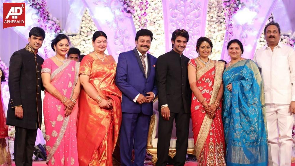 Aadi Wedding Reception Photos 1