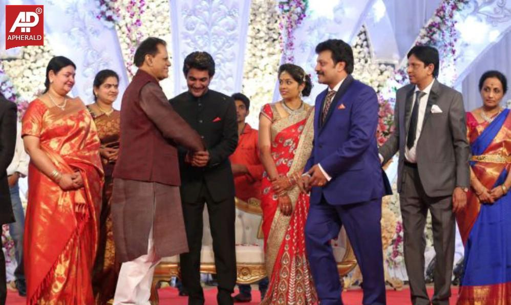 Aadi Wedding Reception Photos 1