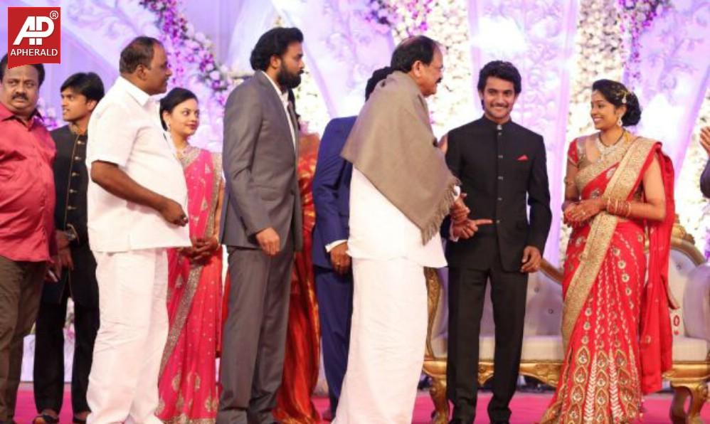 Aadi Wedding Reception Photos 1