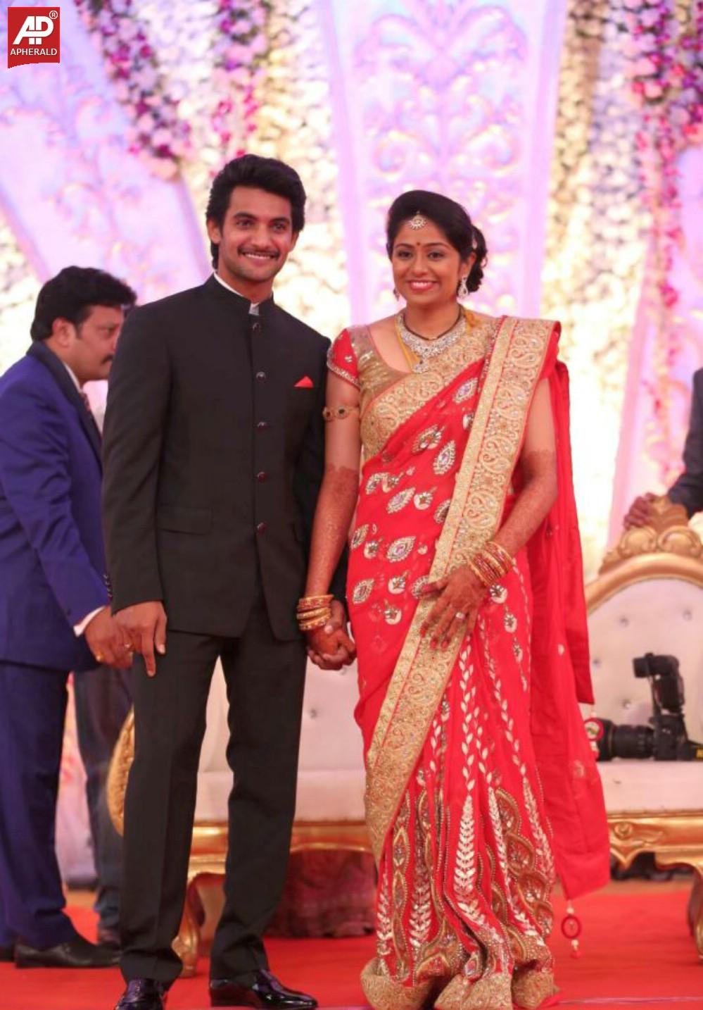 Aadi Wedding Reception Photos