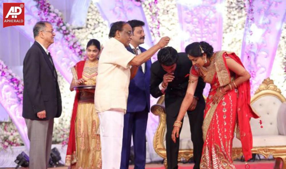 Aadi Wedding Reception Photos