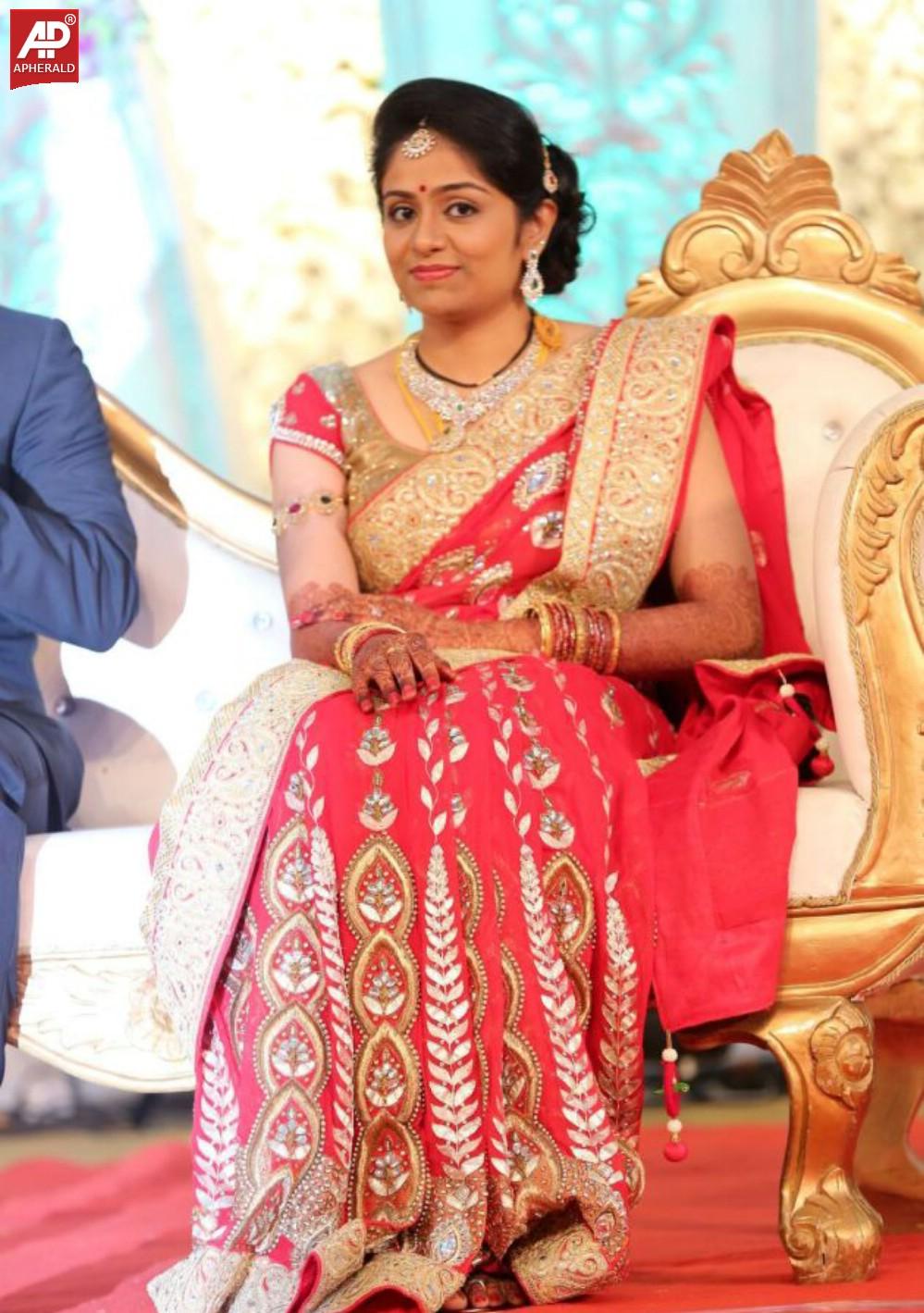 Aadi Wedding Reception Photos