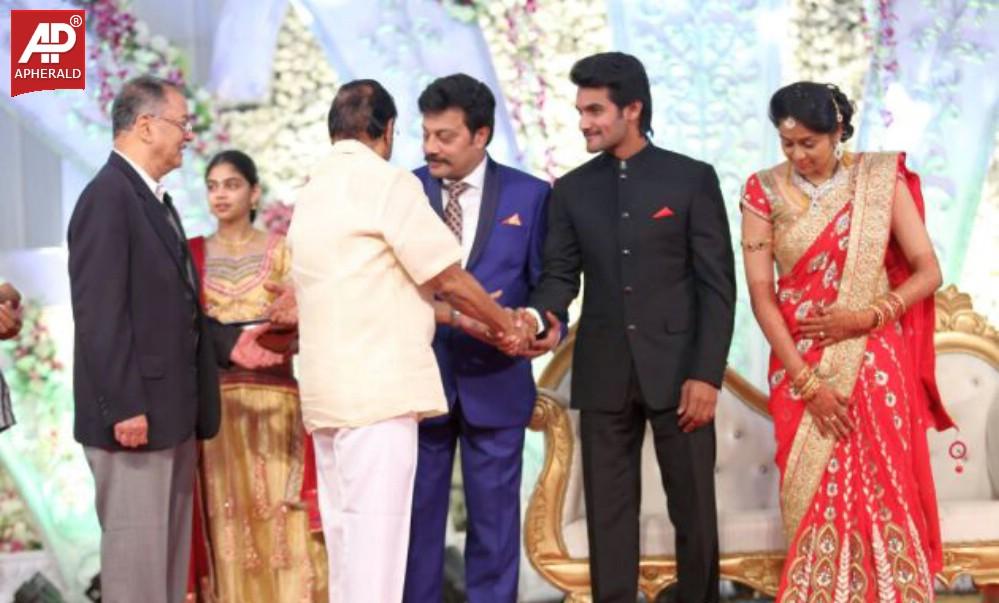 Aadi Wedding Reception Photos