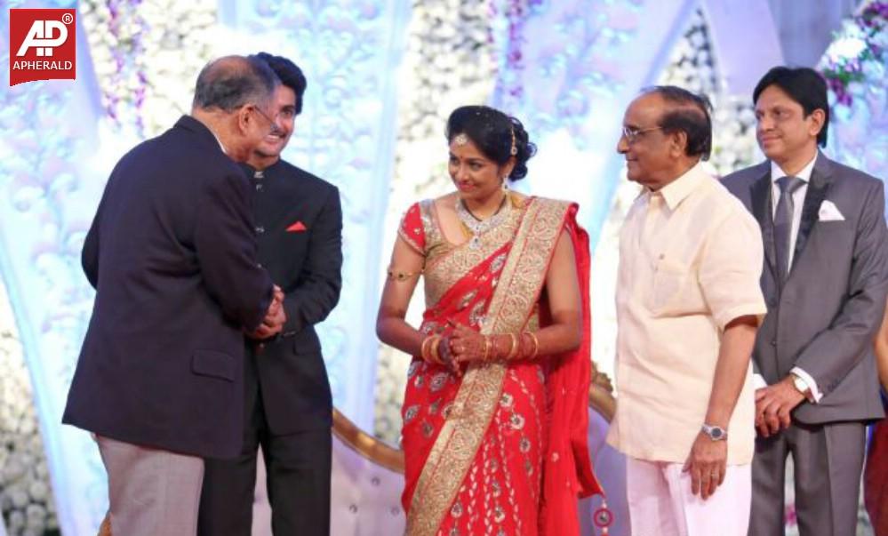 Aadi Wedding Reception Photos