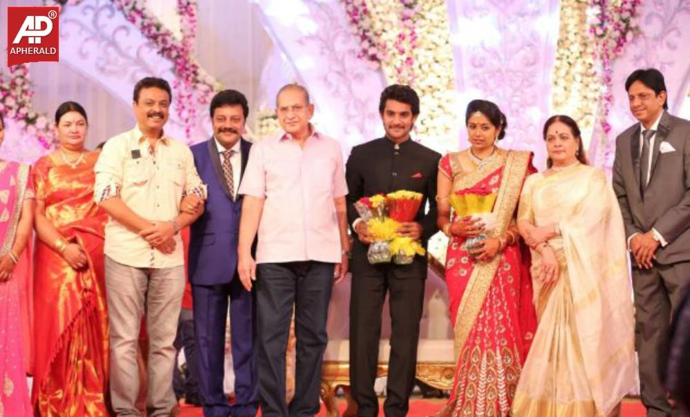 Aadi Wedding Reception Photos