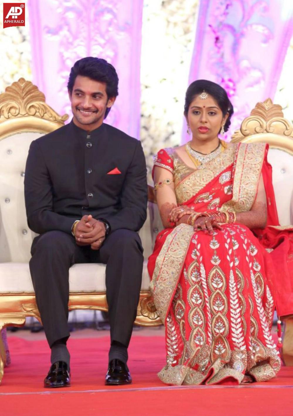 Aadi Wedding Reception Photos