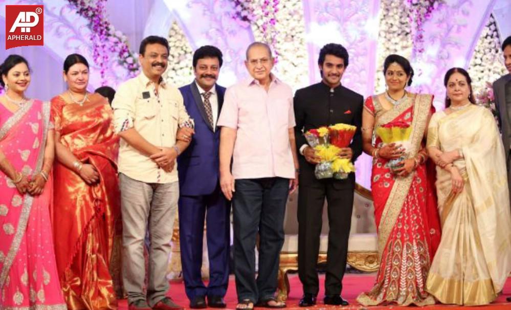 Aadi Wedding Reception Photos