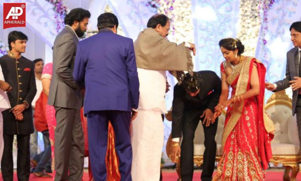 Aadi Wedding Reception Photos