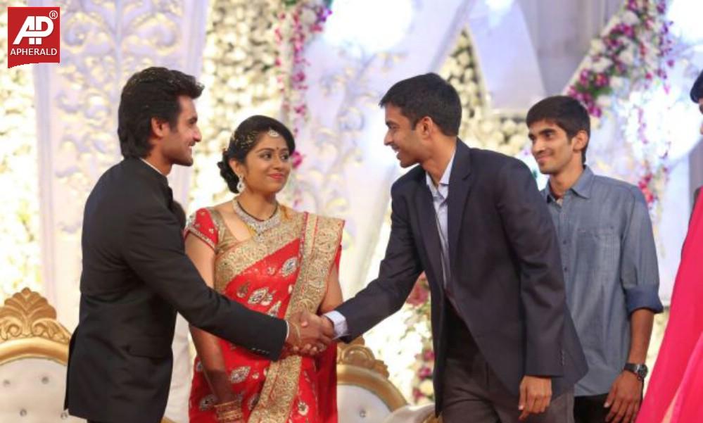 Aadi Wedding Reception Photos