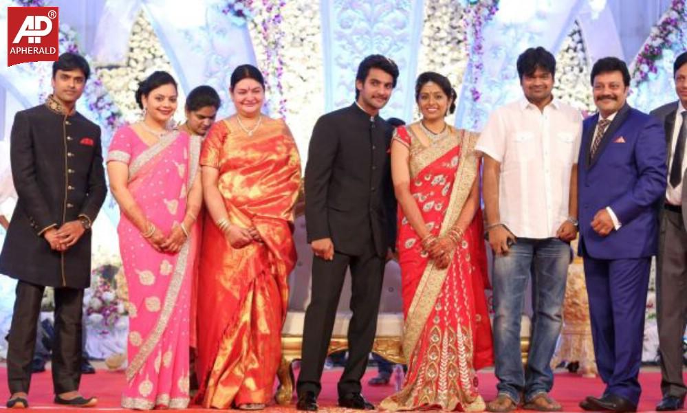 Aadi Wedding Reception Photos