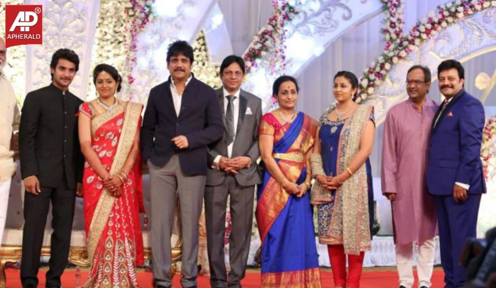 Aadi Wedding Reception Photos