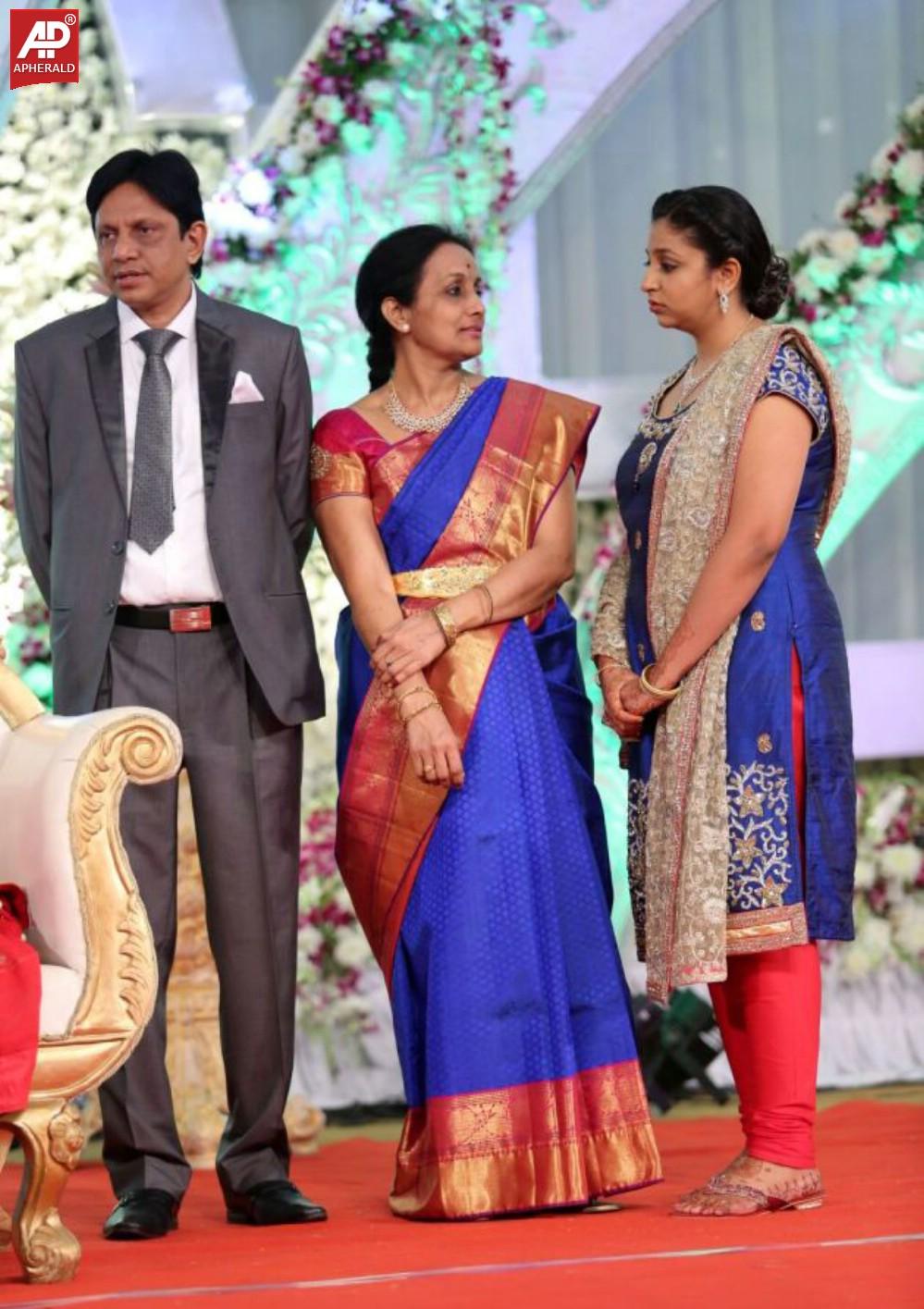 Aadi Wedding Reception Photos