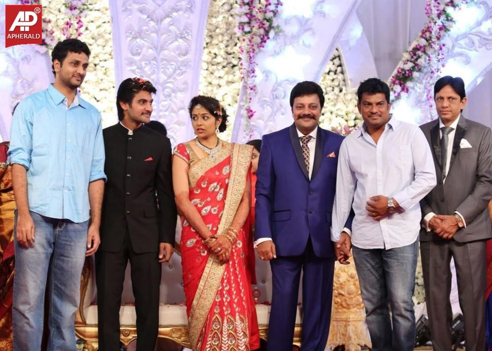 Aadi Wedding Reception Photos