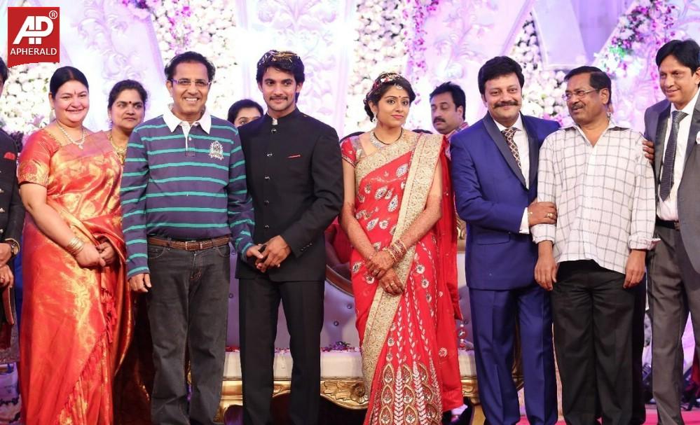 Aadi Wedding Reception Photos