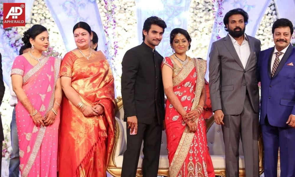 Aadi Wedding Reception Photos