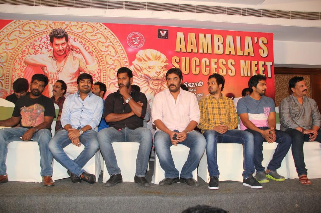 Aambala Movie Success Meet Photos