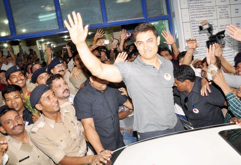 Aamir Khan At One Stop Crisis Centre Launch In Bhopal