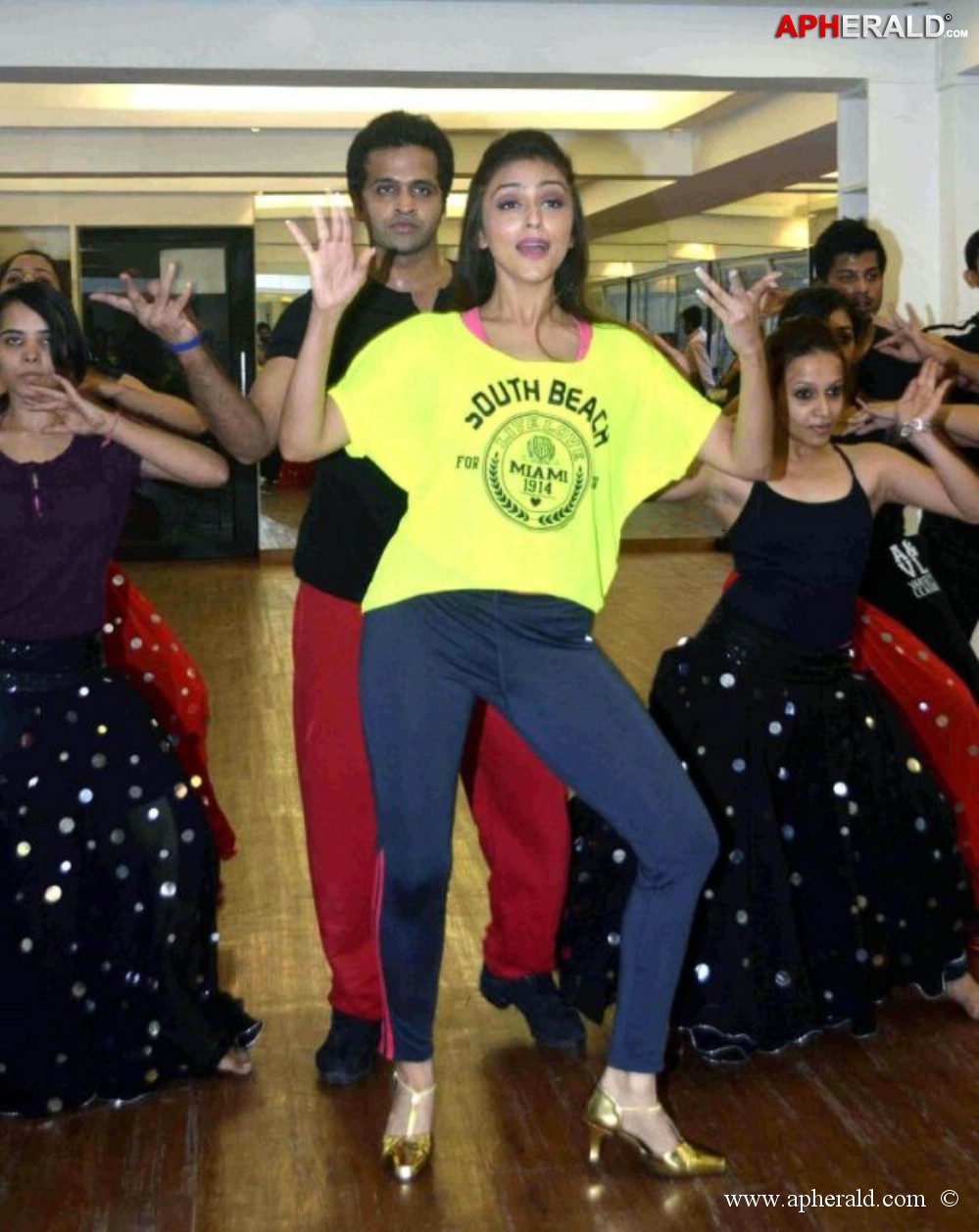 Aarti Chhabria New Year Event rehearses
