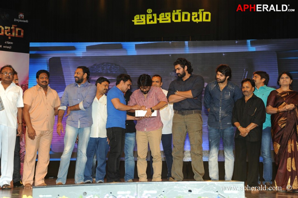 Aata Arrambam Movie Audio Launch 2