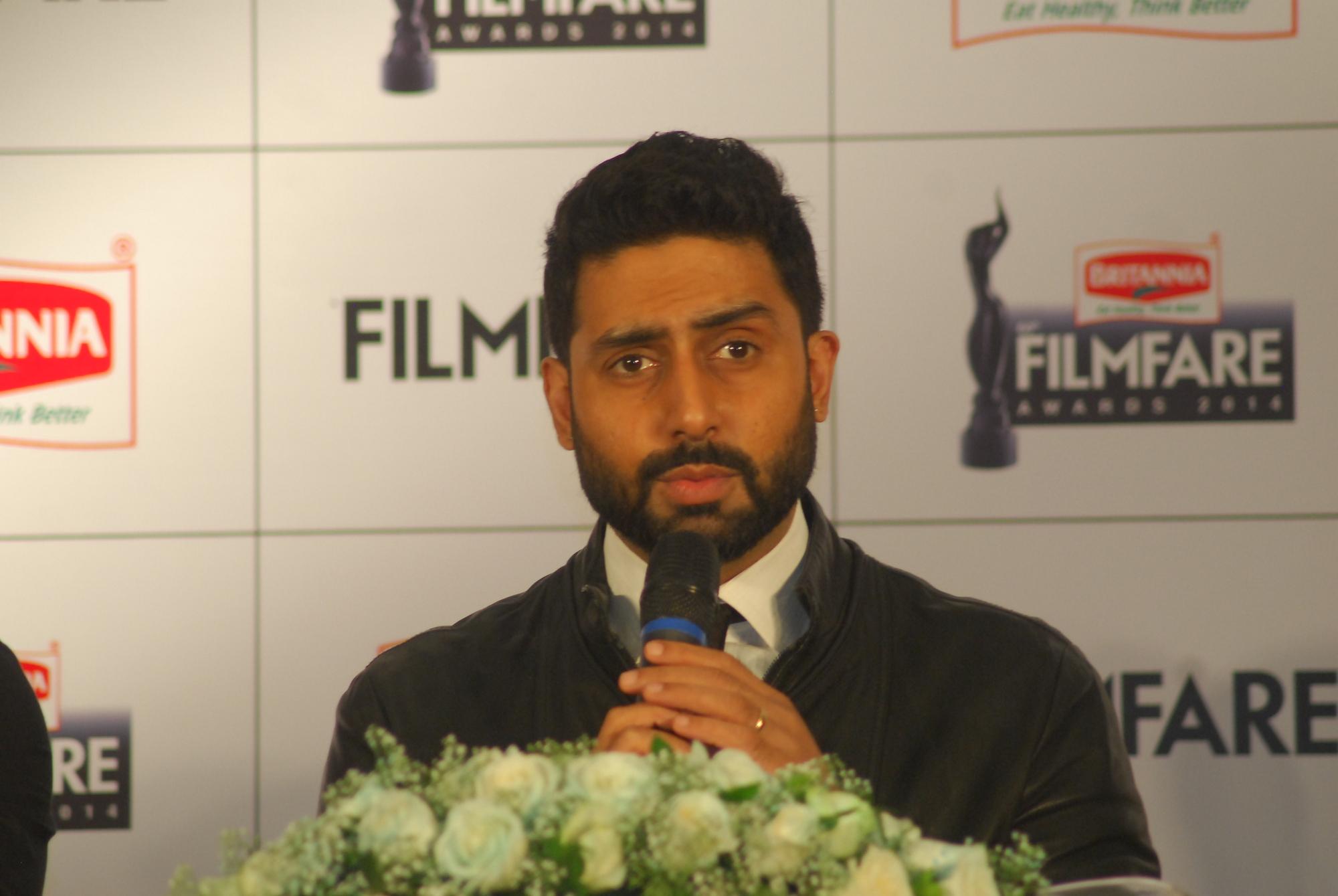 Abhishek Bachchan at 60th Britannia Filmfare Awards