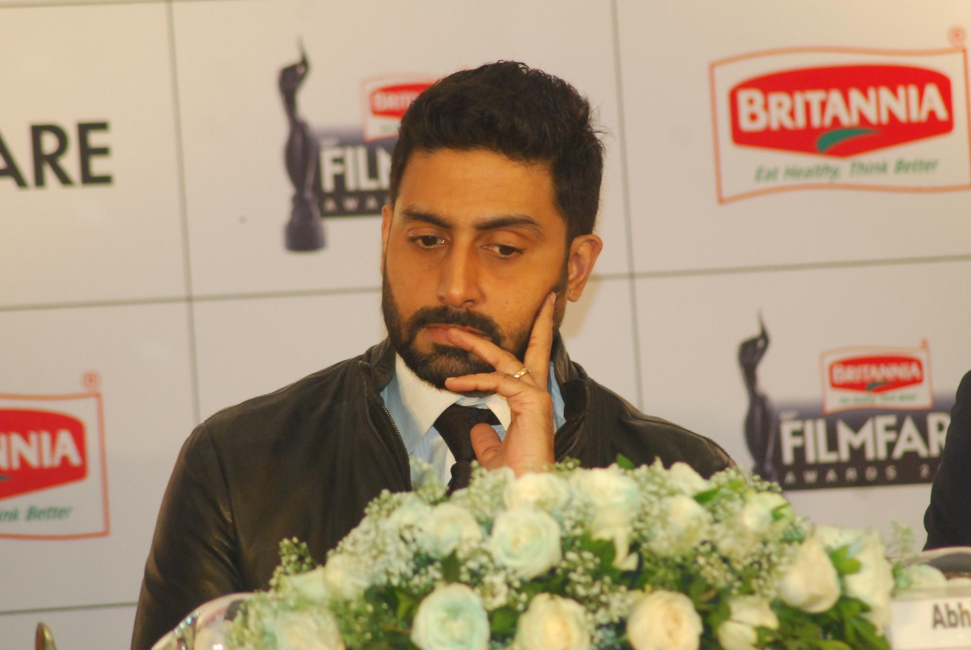 Abhishek Bachchan at 60th Britannia Filmfare Awards