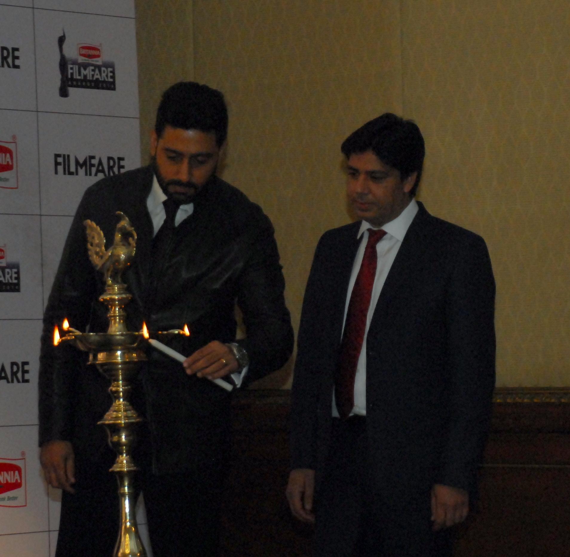 Abhishek Bachchan at 60th Britannia Filmfare Awards