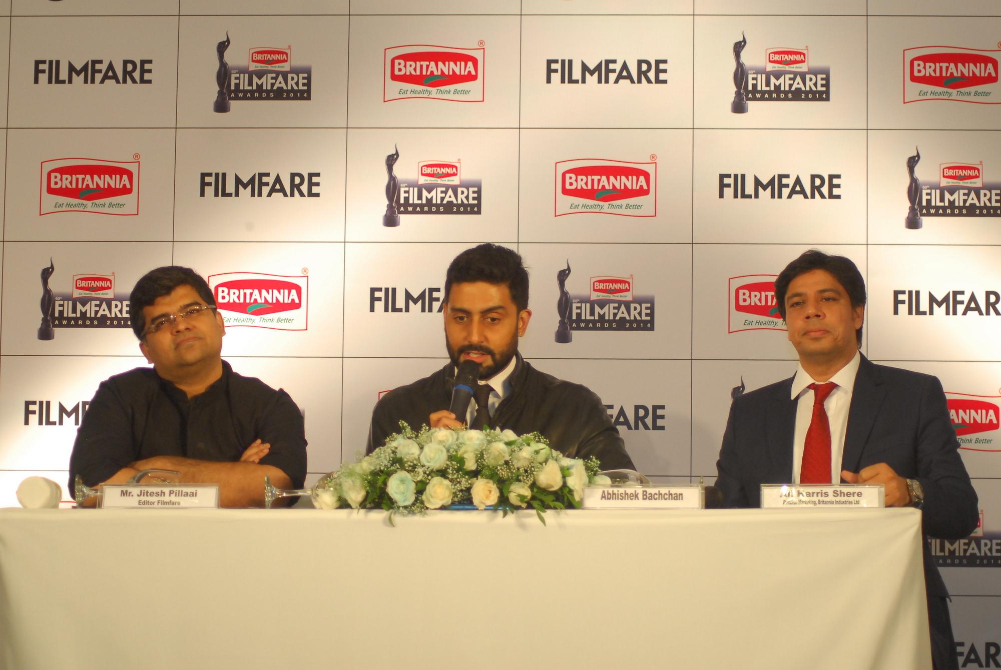 Abhishek Bachchan at 60th Britannia Filmfare Awards