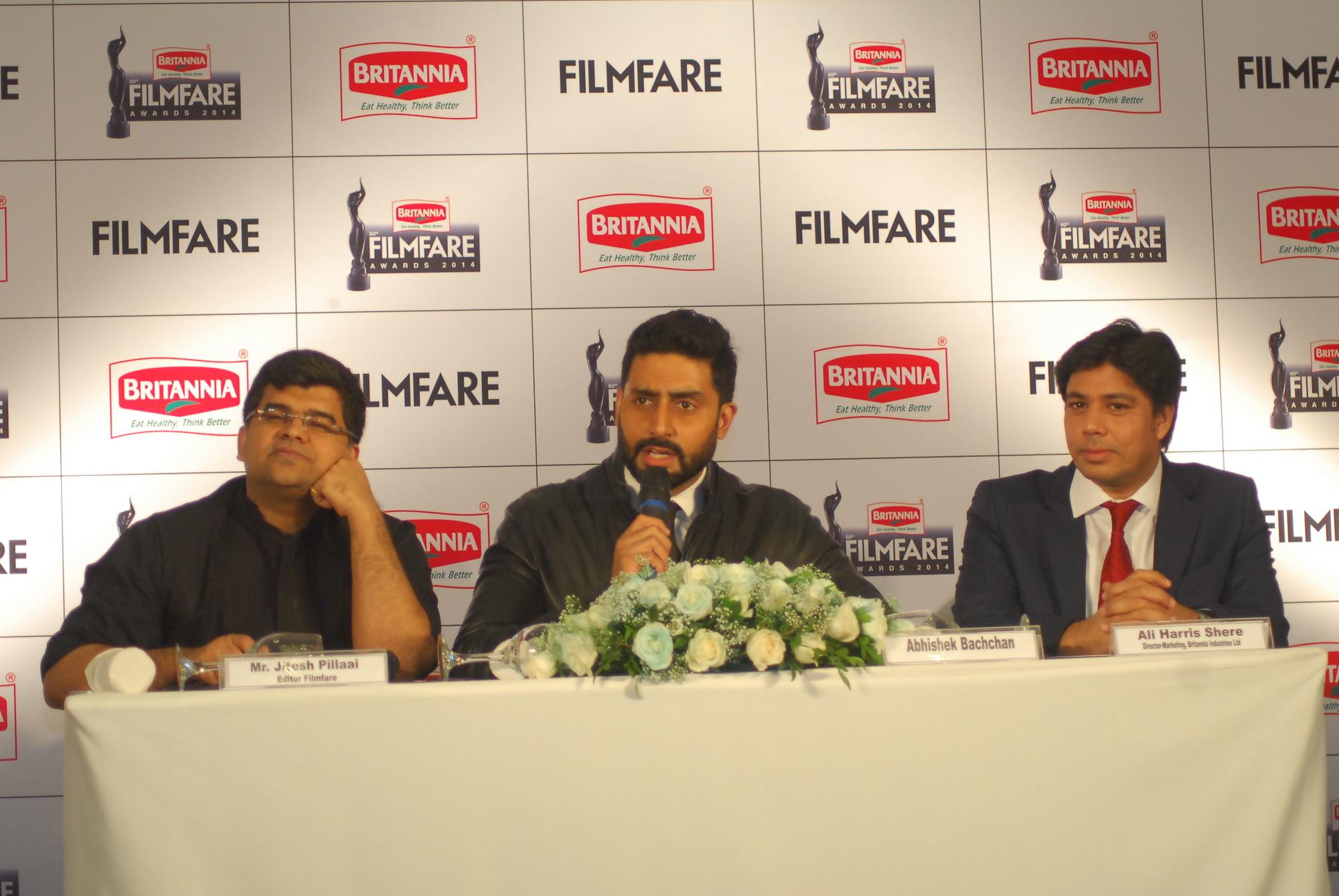 Abhishek Bachchan at 60th Britannia Filmfare Awards