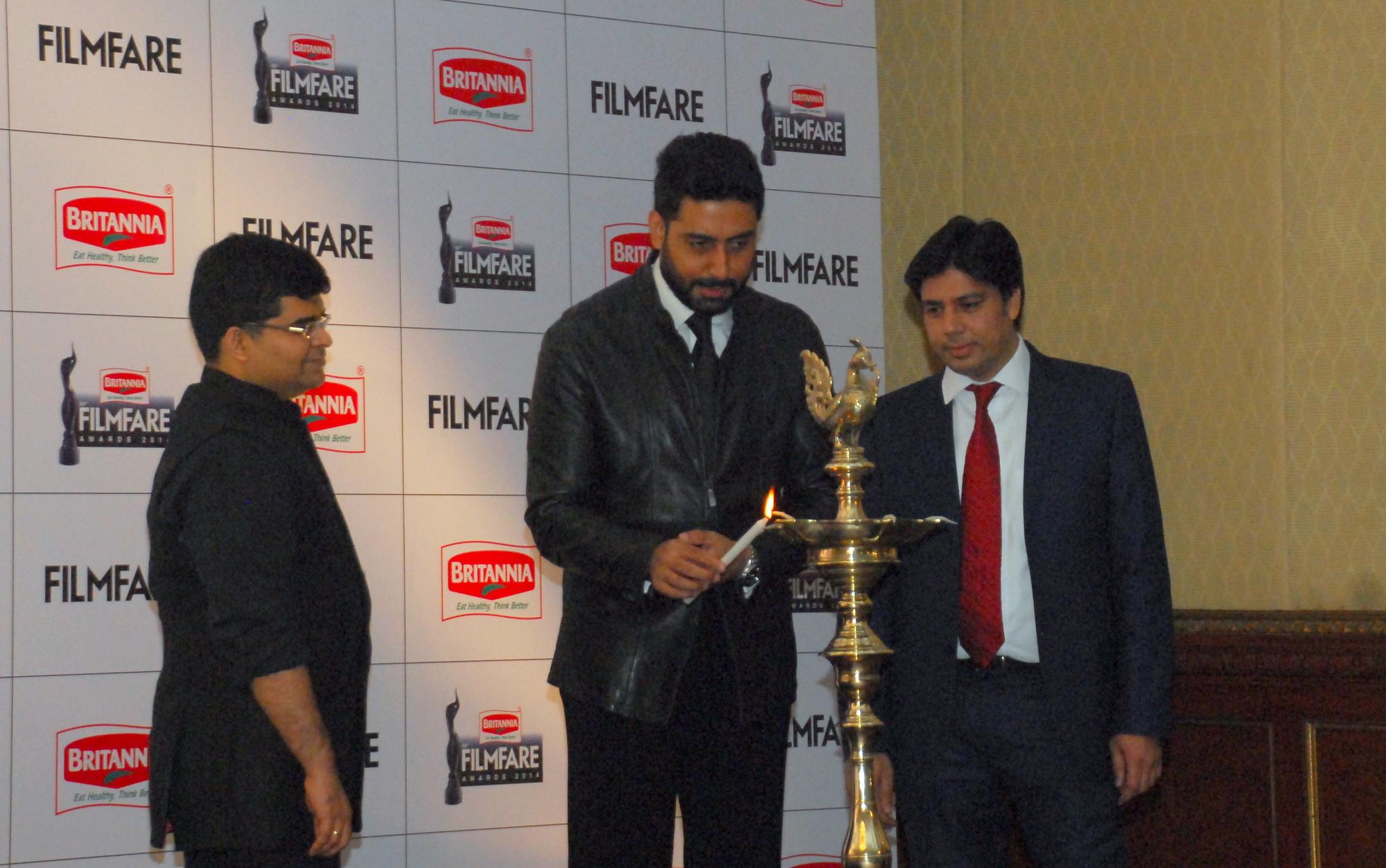 Abhishek Bachchan at 60th Britannia Filmfare Awards