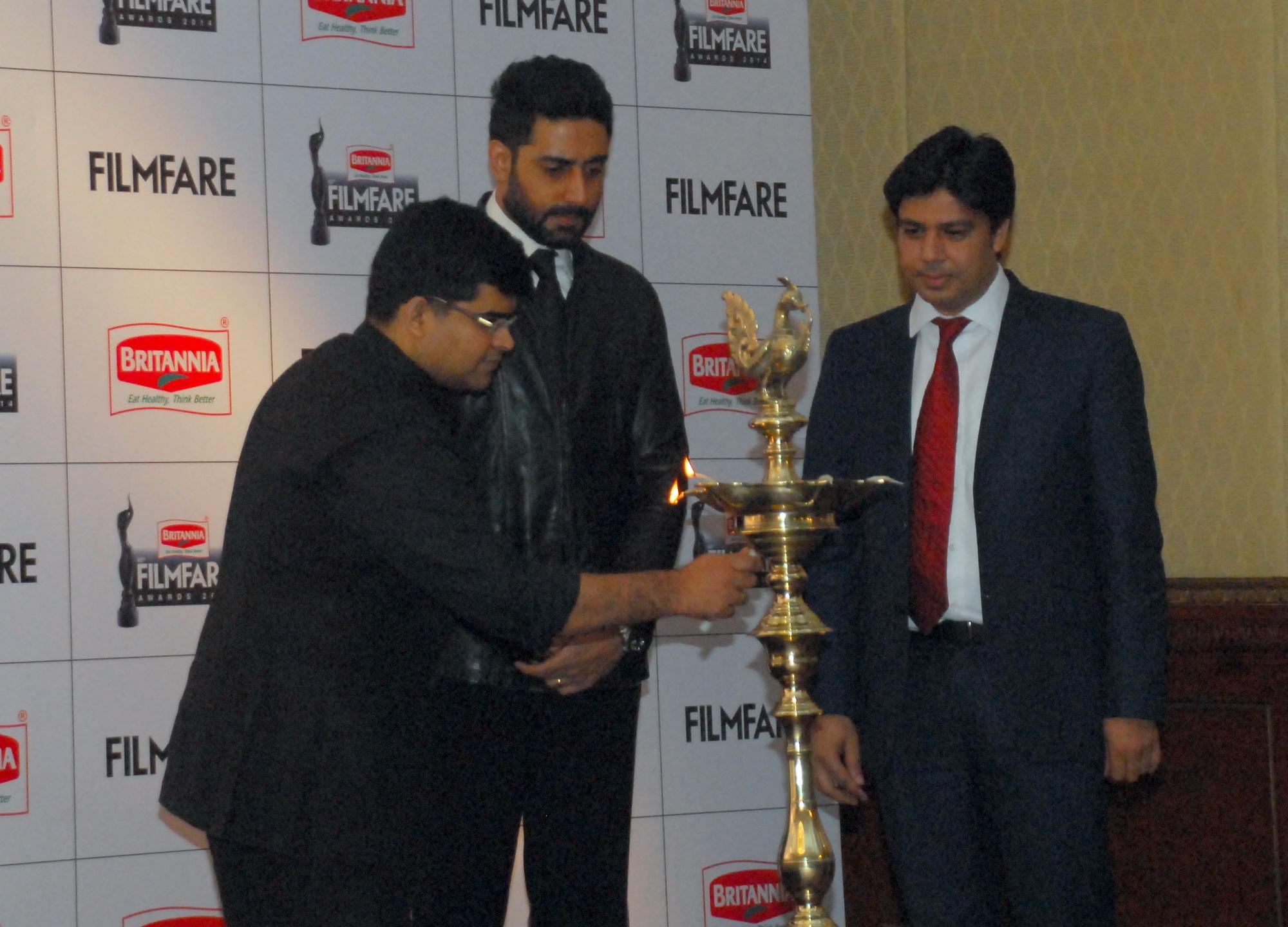 Abhishek Bachchan at 60th Britannia Filmfare Awards