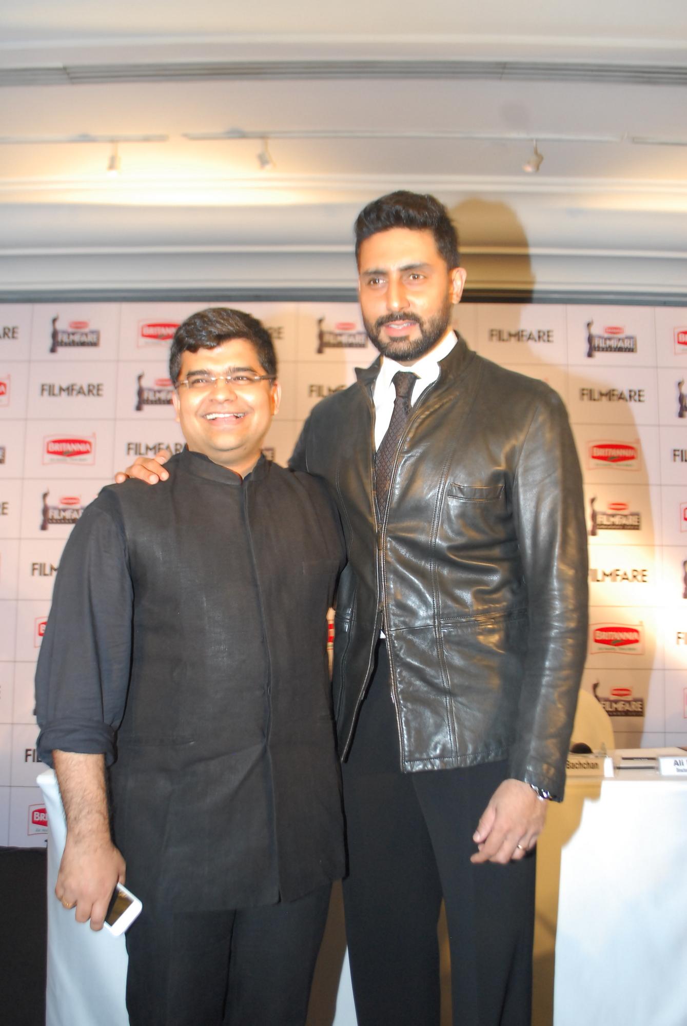 Abhishek Bachchan at 60th Britannia Filmfare Awards