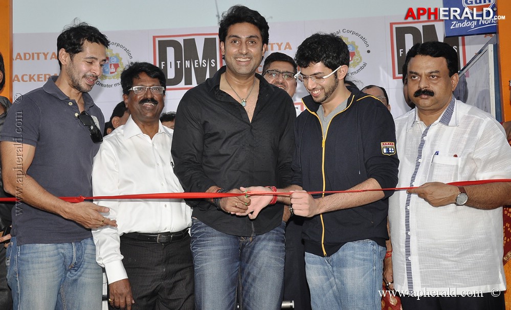 Abhishek Bachchan Launches DM Fitness