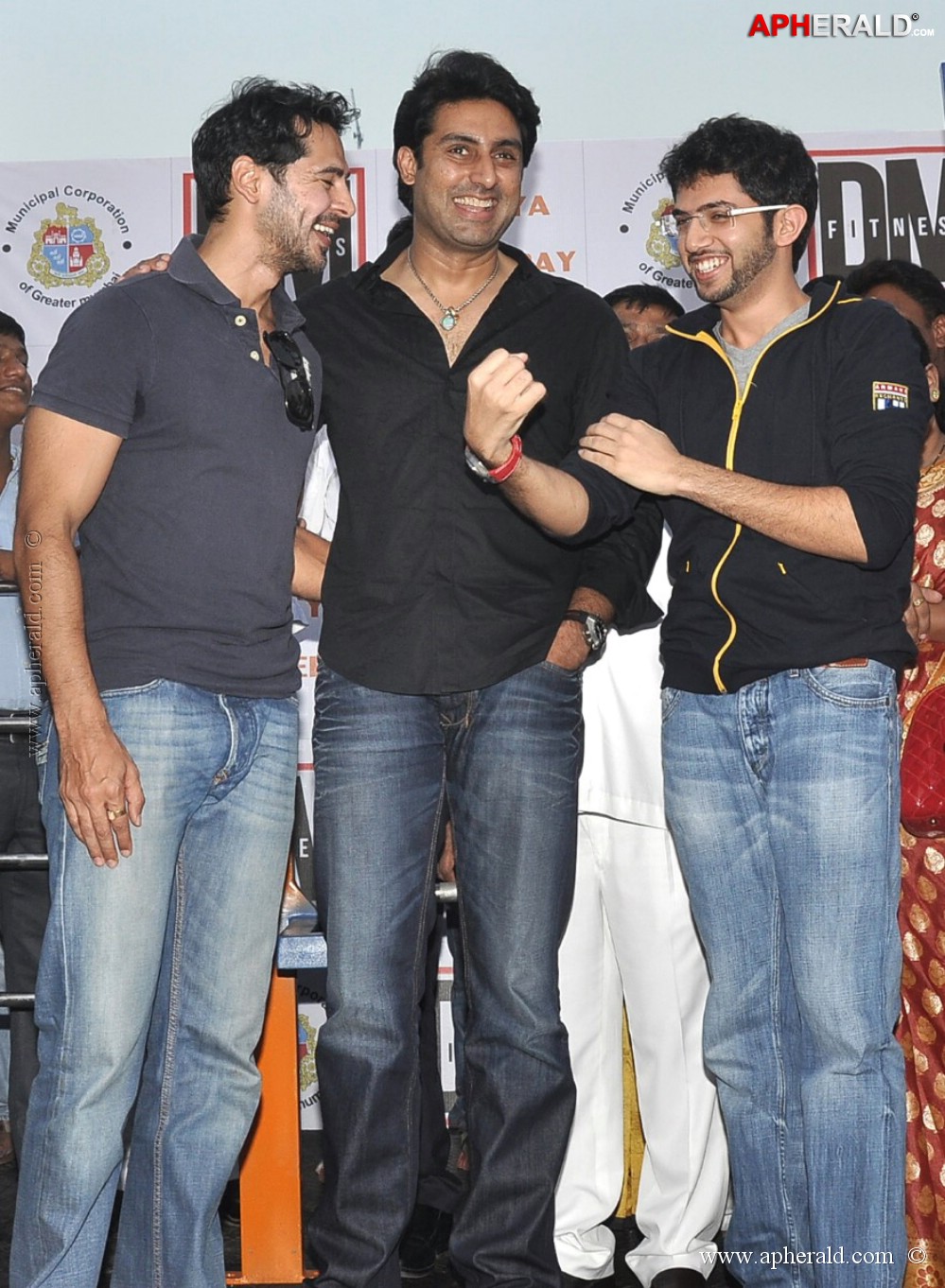 Abhishek Bachchan Launches DM Fitness