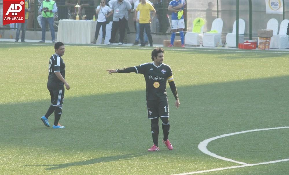 Abhishek Bachchan at the Celebrity Football