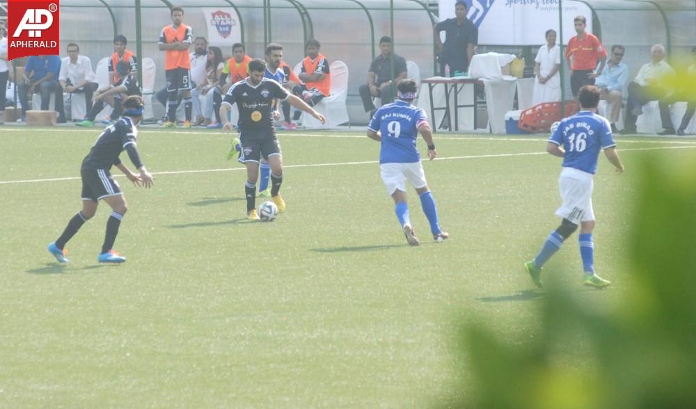 Abhishek Bachchan at the Celebrity Football