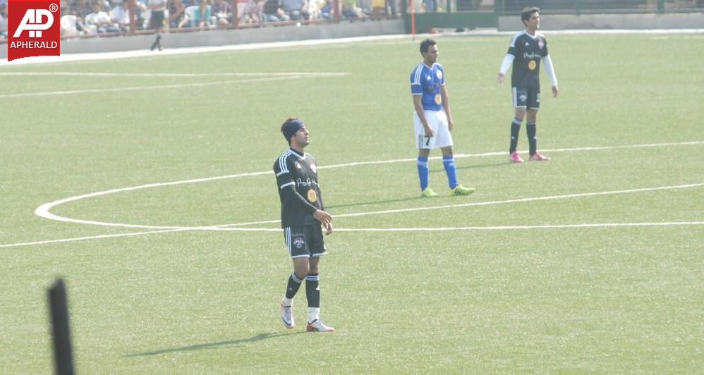 Abhishek Bachchan at the Celebrity Football