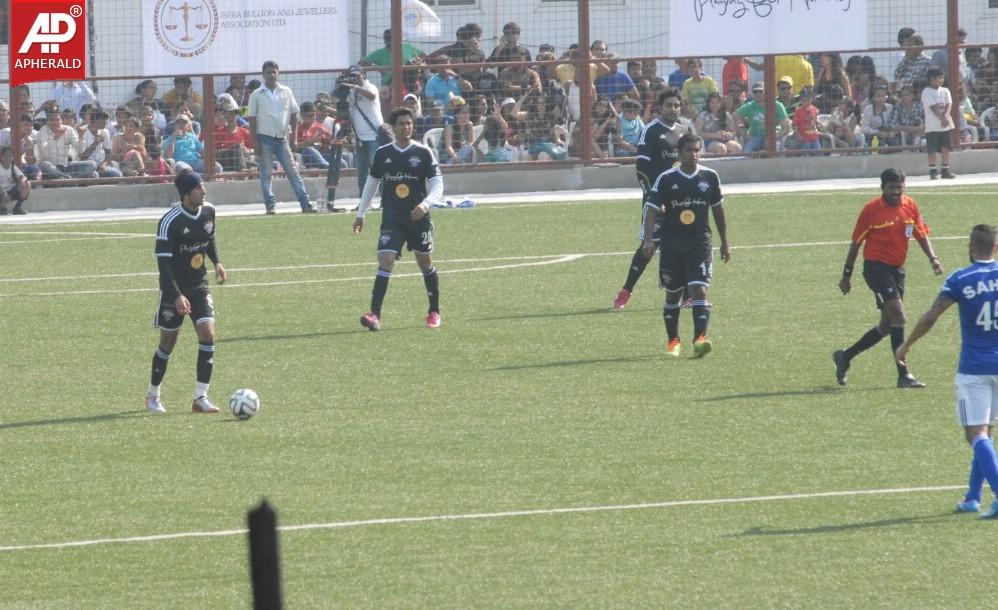 Abhishek Bachchan at the Celebrity Football