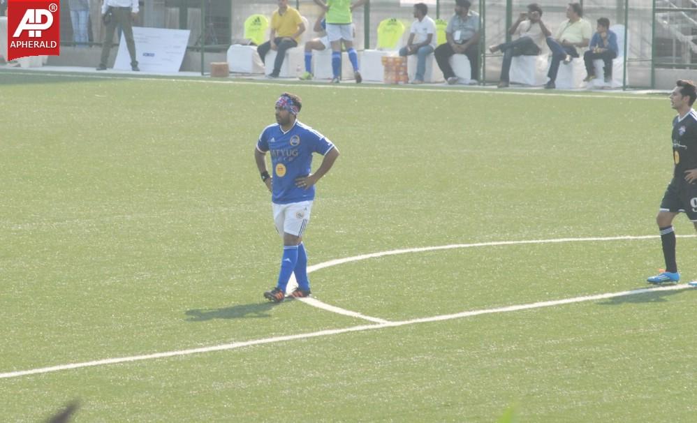 Abhishek Bachchan at the Celebrity Football