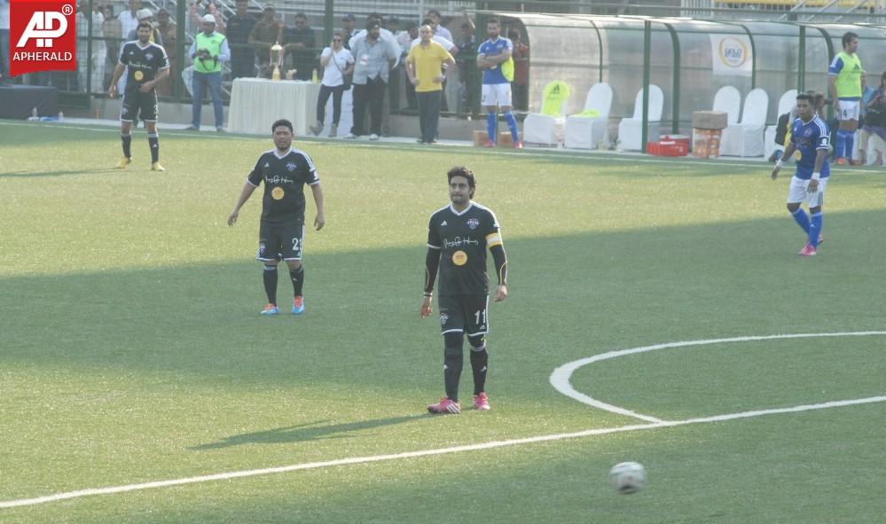 Abhishek Bachchan at the Celebrity Football