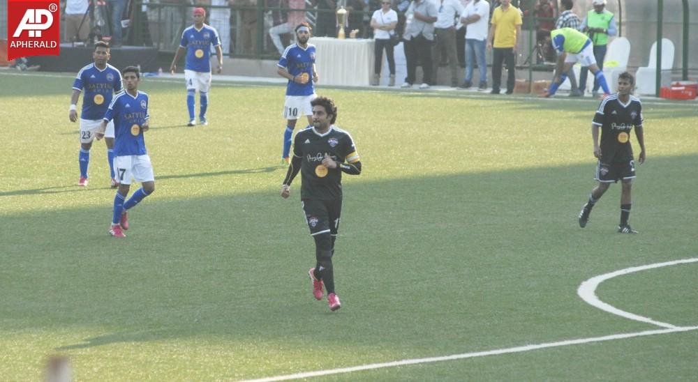 Abhishek Bachchan at the Celebrity Football