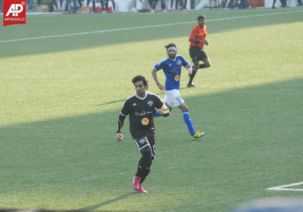 Abhishek Bachchan at the Celebrity Football