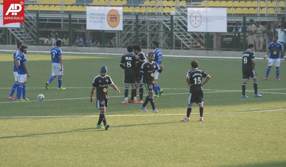 Abhishek Bachchan at the Celebrity Football