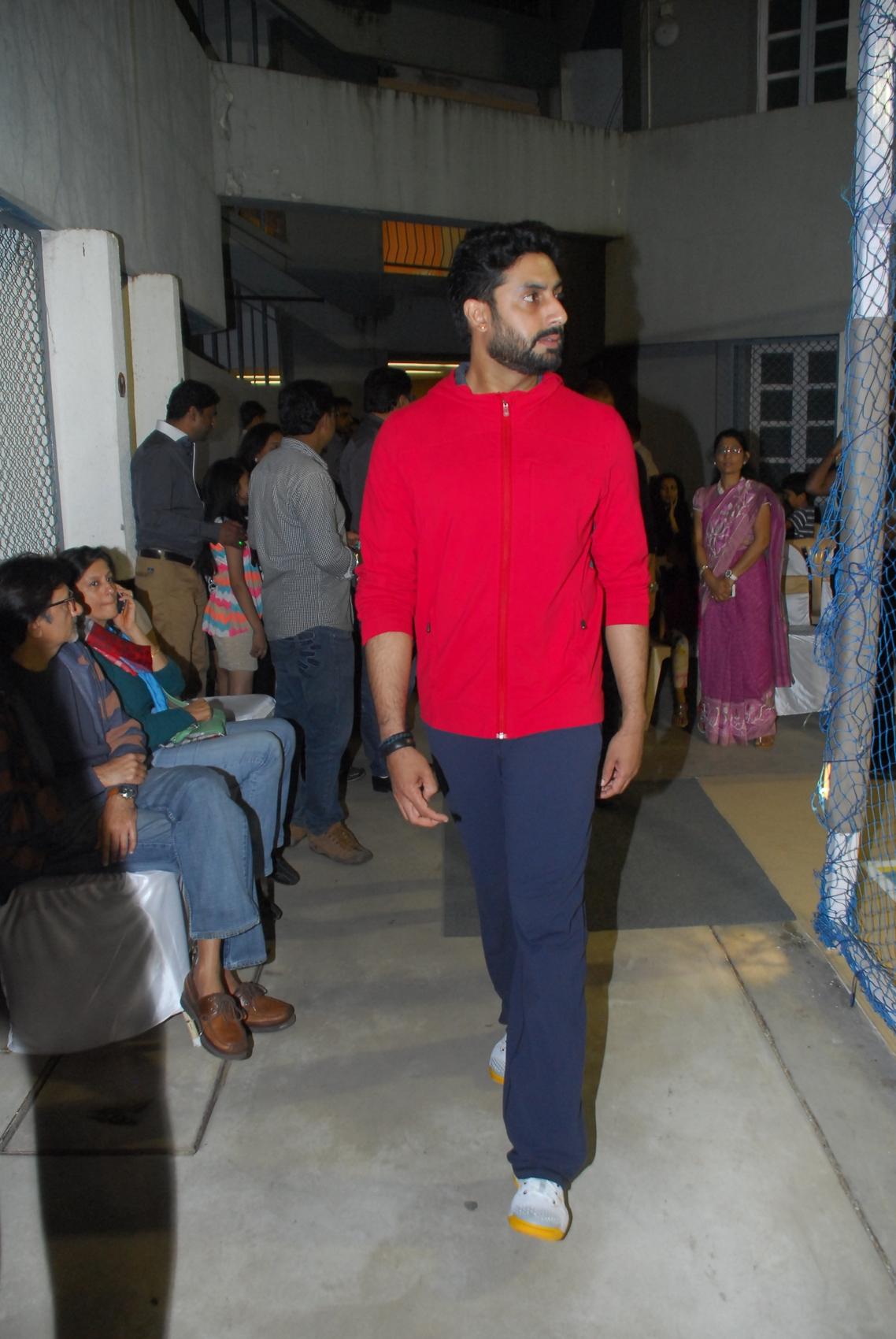 Abhishek Bachchan Launch Multi Sport of Jamnabai Narsee School