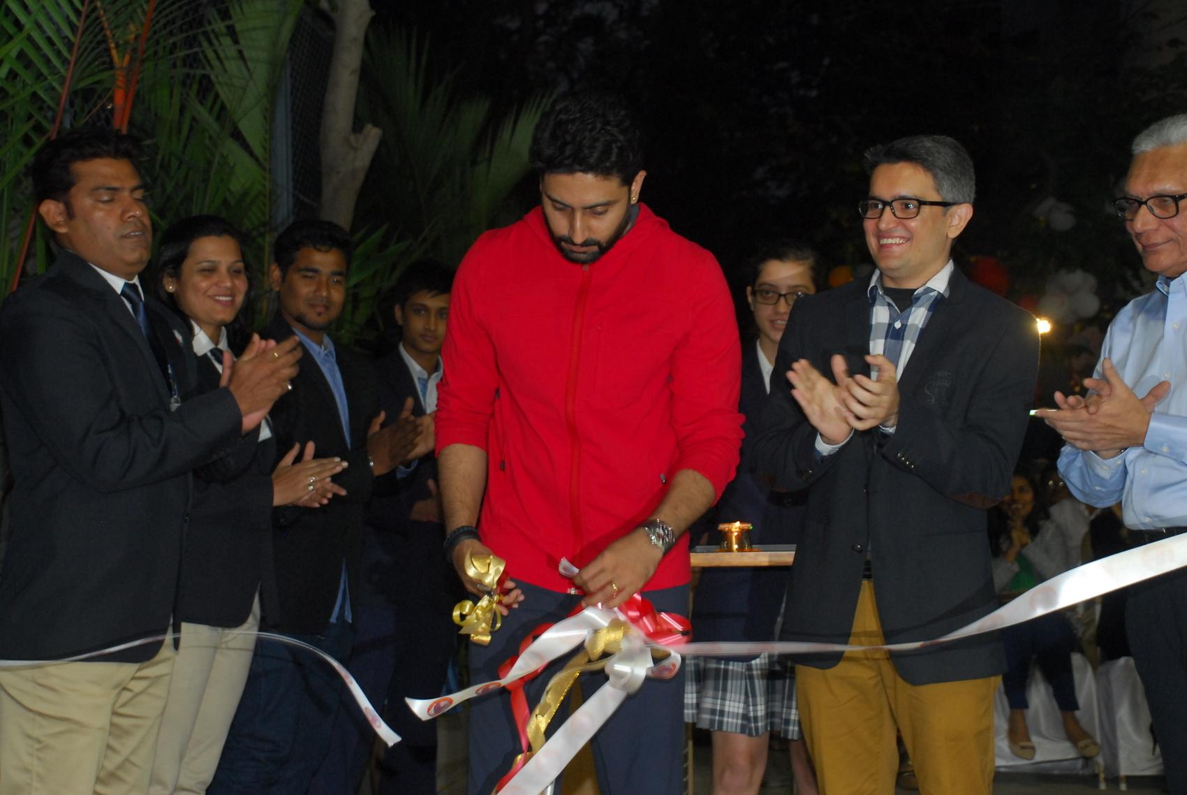 Abhishek Bachchan Launch Multi Sport of Jamnabai Narsee School