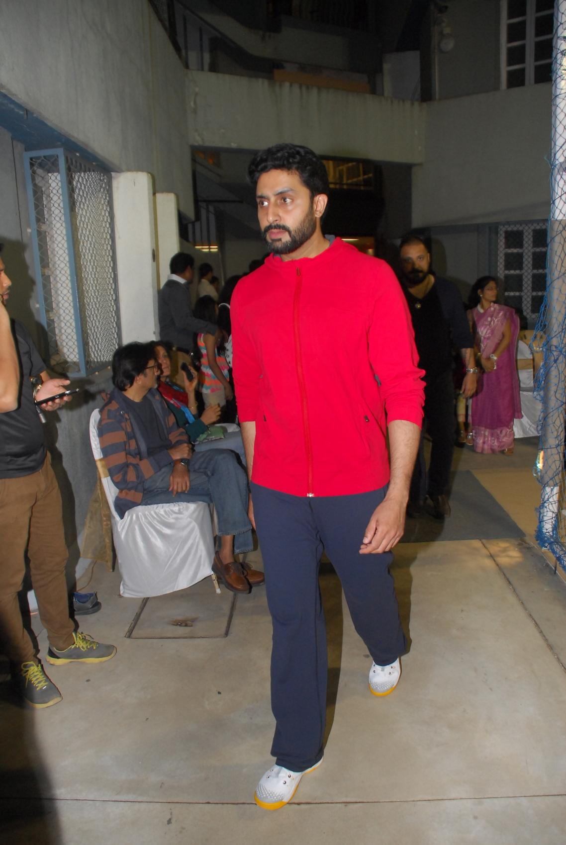 Abhishek Bachchan Launch Multi Sport of Jamnabai Narsee School